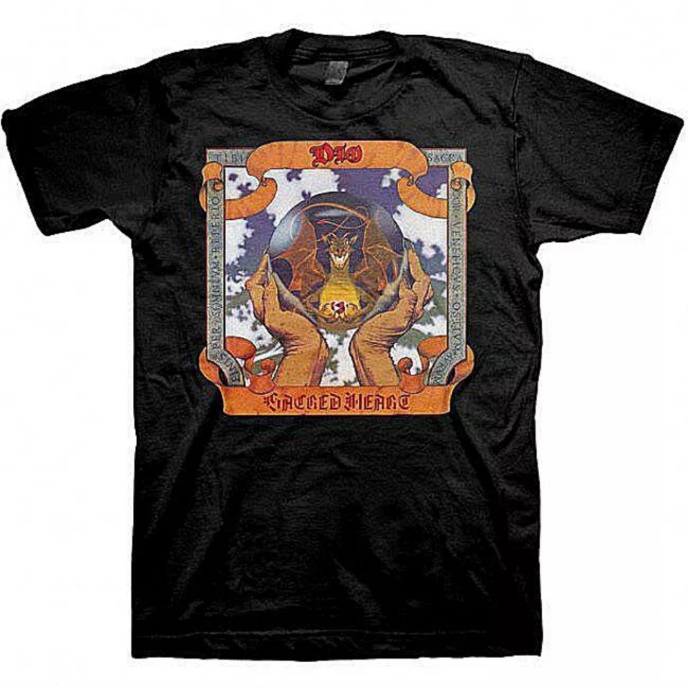 DIO Sacred Heart Album Heavy Metal Band Shirt - Picture 3 of 4